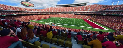 Seat view from Club Touchdown