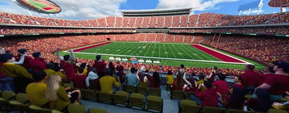 Seat view from Club Touchdown