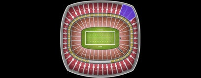 Seat view from Upper Red View