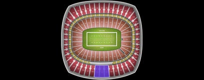 Seat view from Upper Red View