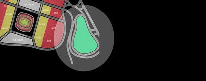 Seat view from Red Lots