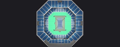 Seat view from Courtside GA