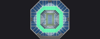 Seat view from Loge GA