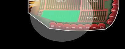 Seat view from Orchestra