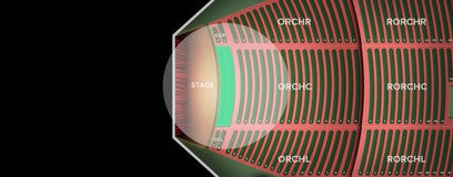 Seat view from Gold Circle