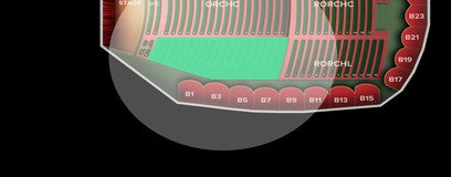 Seat view from Orchestra