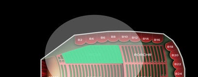 Seat view from Orchestra