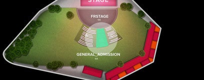 Seat view from Reserved B