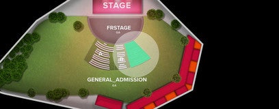 Seat view from Reserved C