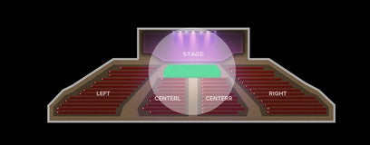 Seat view from Center