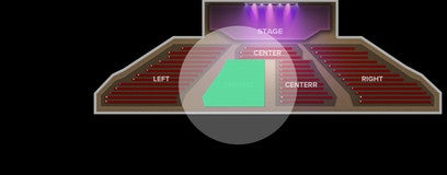 Seat view from Center