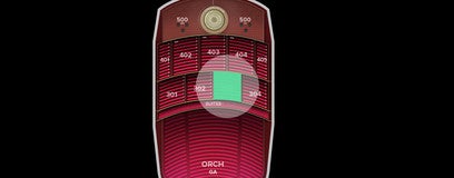 Seat view from Lower Balcony