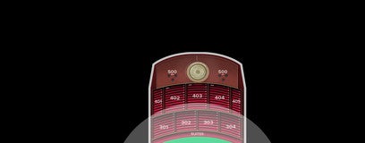 Seat view from 500 Level GA