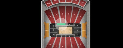 Seat view from Floor Center