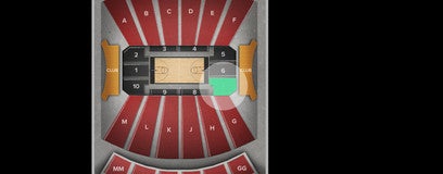 Seat view from Floor Baseline