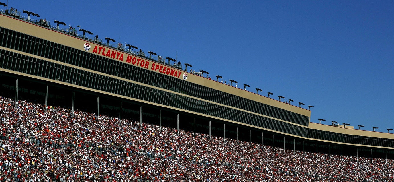 Seat view from Earnhardt