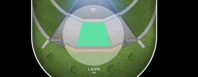 Seat view from Gold Circle