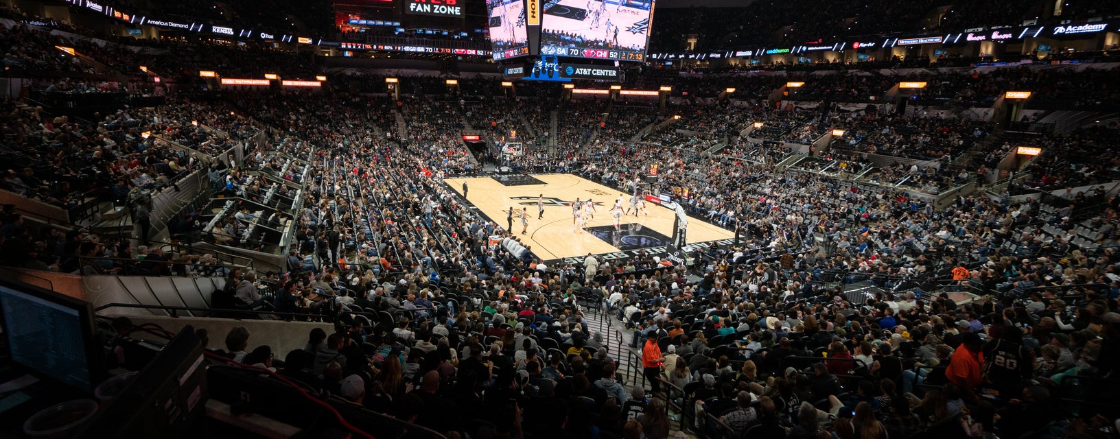 Seat view from Plaza Level Corner
