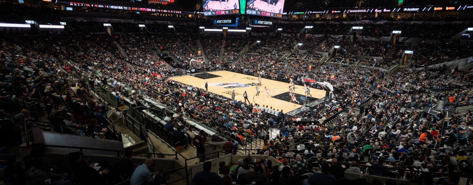 Seat view from Plaza Level Corner