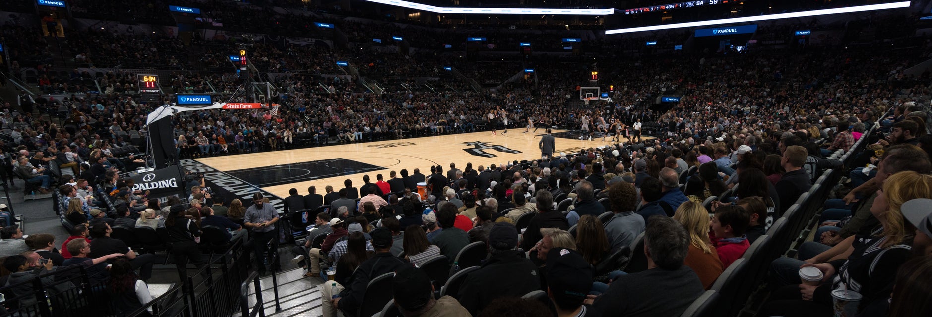 Seat view from Charter Center