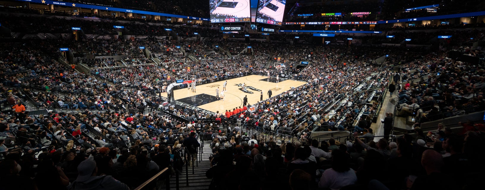 Seat view from Plaza Level Corner