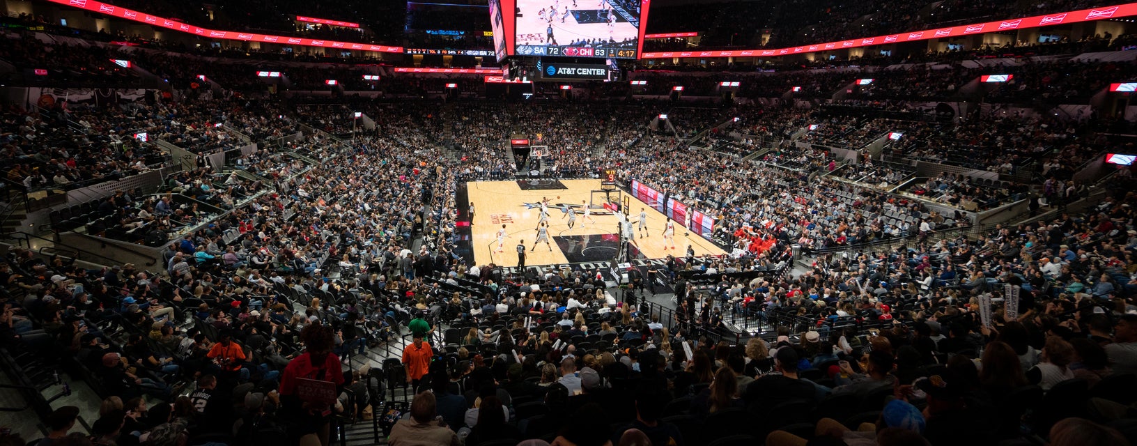 Seat view from Plaza Level Baseline
