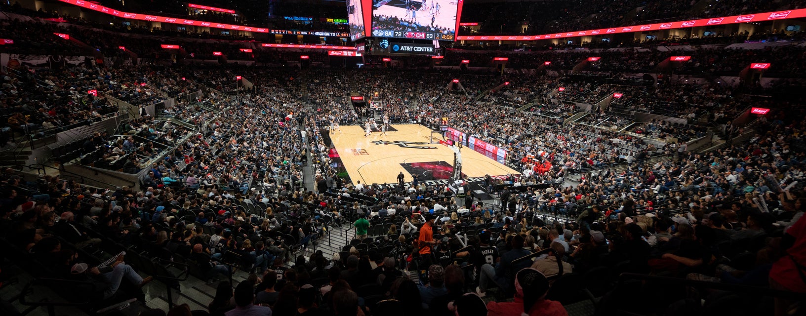 Seat view from Plaza Level Baseline