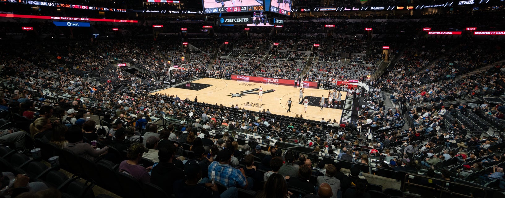Seat view from Upper Plaza Sideline