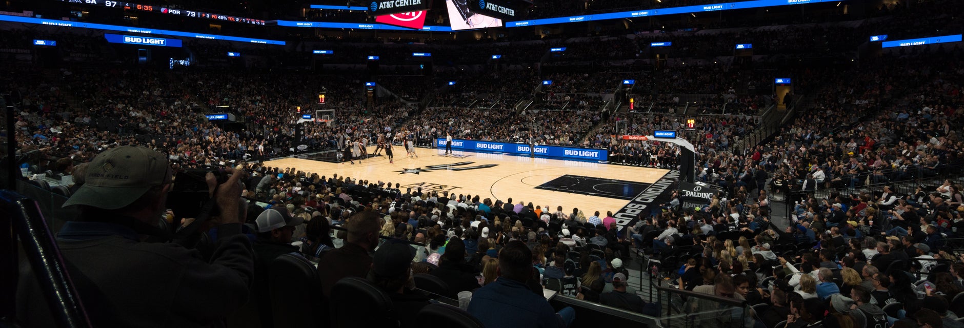 Seat view from Charter Baseline
