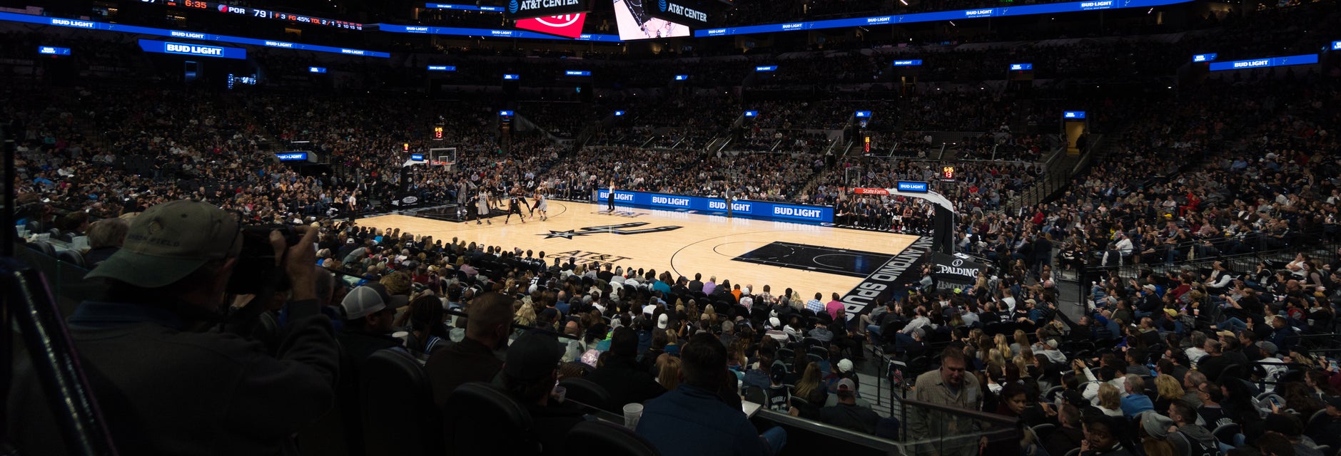 Seat view from Charter Center