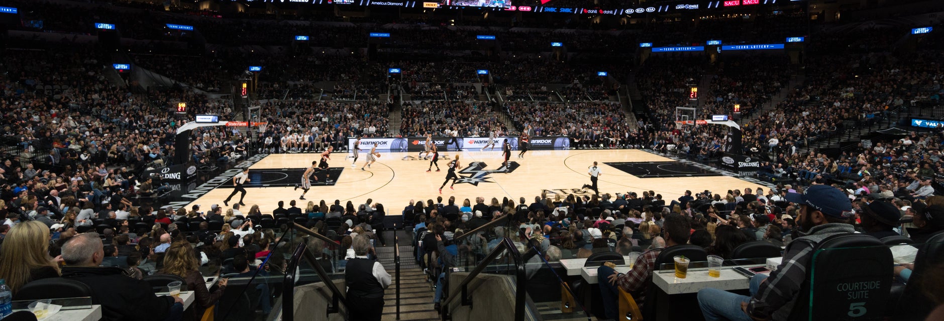 Seat view from Charter Center