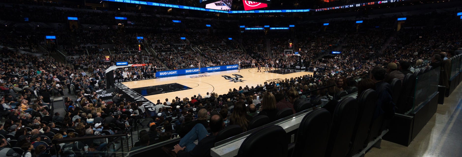 Seat view from Charter Center
