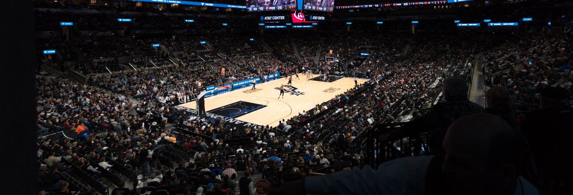 Seat view from Charter Baseline