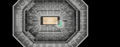 Seat view from Charter Courtside