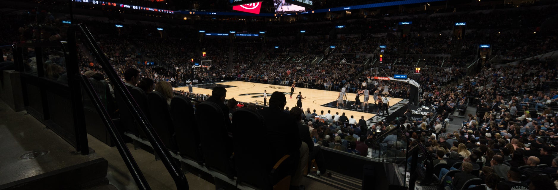 Seat view from Charter Center