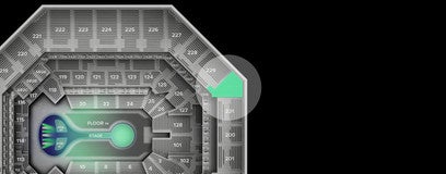 Seat view from Upper