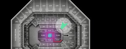 Seat view from Lower