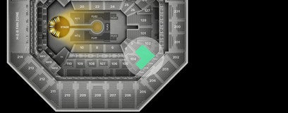 Seat view from Middle