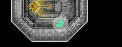 Seat view from Middle