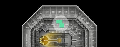 Seat view from Middle