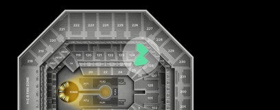 Seat view from Middle