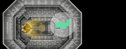 Seat view from Middle