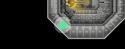 Seat view from Upper