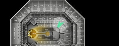 Seat view from Lower