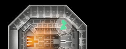 Seat view from Middle