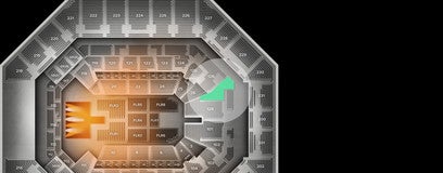 Seat view from Middle