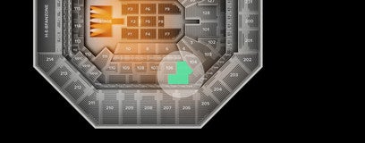 Seat view from Lower