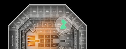 Seat view from Lower