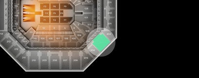 Seat view from Upper