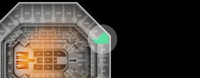 Seat view from Upper